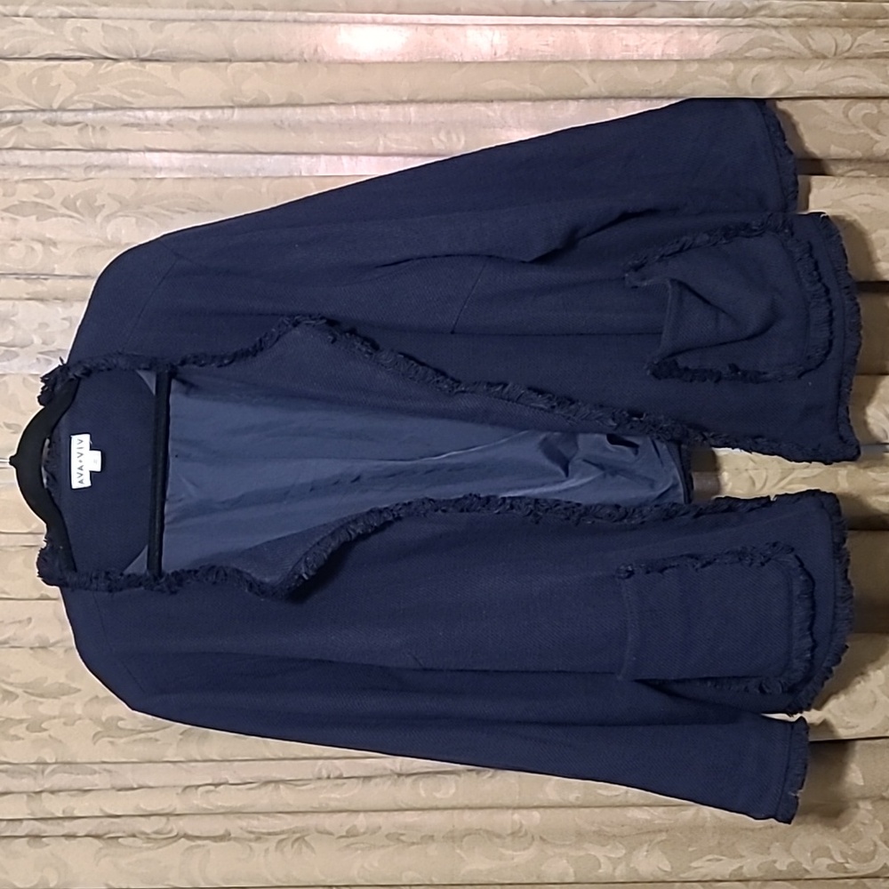 Ava & Viv navy blue blazer